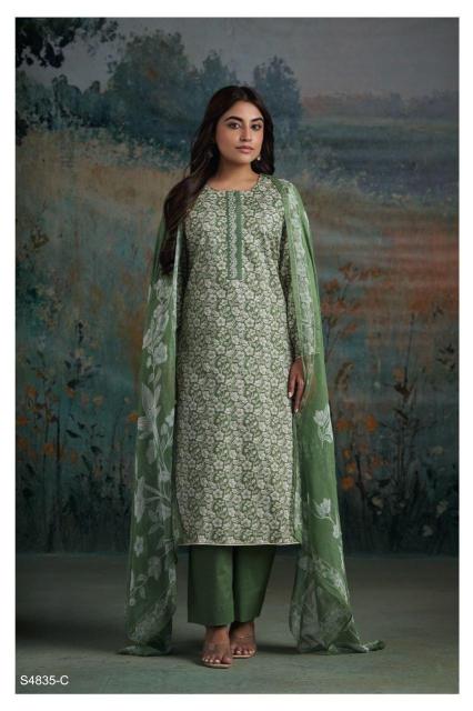 Ganga aaditri 4835 surat dress material wholesale market online